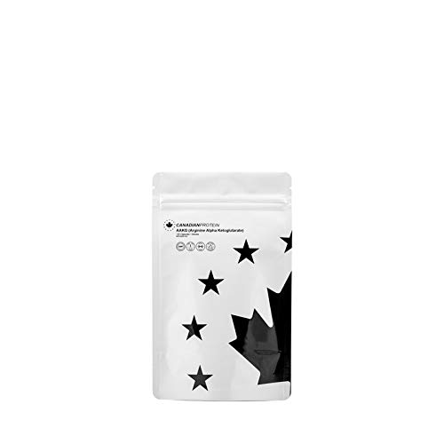 Canadian Protein Arginine Alpha Ketoglutarate (AAKG) Amino Acid Powder 2.7g Per Serving | 100g of Increases Muscle Growth, Improves Blood Circulation, Reduces Blood Pressure, Nitric Oxide Booster