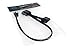 Phobya Adapter 4 Pin Molex (12 V) to 4 Pin PWM 30 cm Black Cable Fan Cable and Adapter