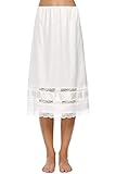 Avidlove Women Lingerie Slips Satin Snip-it Half Slip Lace Underskirt