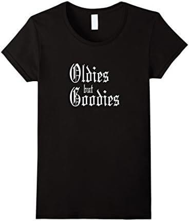 Womens Oldies But Goodies Old English Shirt Large Black