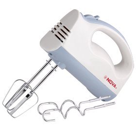 NOVA Plastic Household Appliances NM-62/79M Hand Mixer/Beater(White,250W)