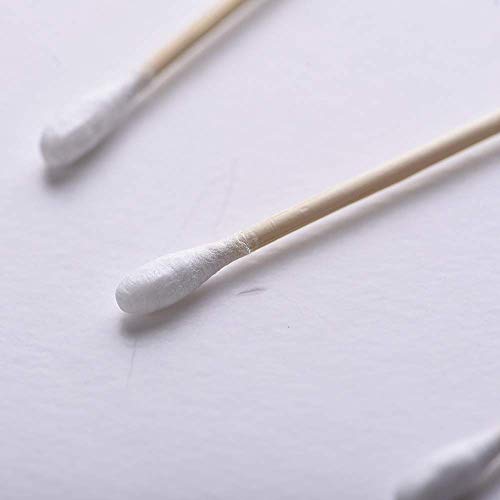 PandaHome, 100 ct Cotton Swabs, Double Tipped Cotton Connect with 2.9" woonden handle for Cleaning Eyes, Ear, Keyboard, Fingernail, Bathtub and Gun (1 bag 100ct) - Thumbnail 3