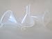 Easytle 6 Mini Clear Plastic Funnels (PP) for Lab bottle & Chemical liquid & Essential Oils Blends& Sand Art & Perfume Craft Spice - 32mm/6.4mm