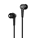 USTEK K61 Earphones with Mic in-Ear Headphones Running Earbuds with Microphone Noise Cancelling Compatible with Apple iPhone & Android Smartphones Black