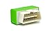 Haimall EcoOBD2 Plug and Drive EcoOBD2 Economy Chip Tuning Box for Benzine 15% Fuel Save (green）