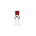 Tomlinson 1009470 White Cooler Replacement Faucet - Red Touch Guard