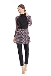 KXCFCYS Modest Swimwear Long Sleeve Swimsuit