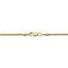Kooljewelry 14k Yellow Gold Filled 1.5mm Round Wheat Chain Necklace