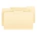 Smead File Folder, 1/3-Cut Tab, Assorted Positions, Legal Size, Manila, 100 per Box (15330)