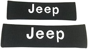 Nejiya Jeep Seat Belt Cover Shoulder Pad 2 Pcs