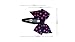 Girl Polka Dot Grosgrain Hair Bow Snap Clips, Barrettes 24pcs 1.5