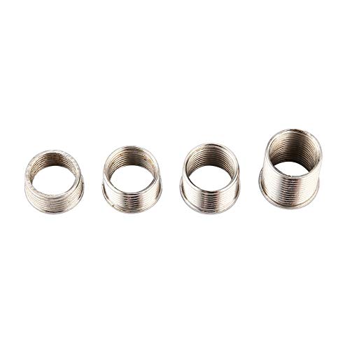 MqbY 5PCS Spark Plug Carbon Steel Cylinder Head Re Thread Rethreader Repair Tap Kit Rethread Tool Reamer Inserts Kit