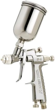 Iwata-Medea Eclipse HP G3 Pistol Grip Airbrush Gun/Gravity Feed Fixed Dual Action, Silver