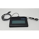 Topaz SignatureGem T-LBK462-HSB-R 1X5 Backlit LCD Signature Capture Pad USB Connection (Renewed)