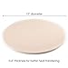 waykea 12” Round Pizza Stone for Grill, Oven or RV Oven | Cordierite Grilling Stone Bread Baking Stone