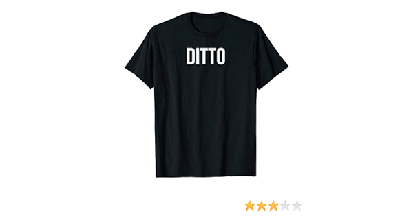 ditto shirt