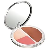 Live Love, Laugh Vitality Face Disc Matte Brownzer, Blush & Illuminator .54 oz