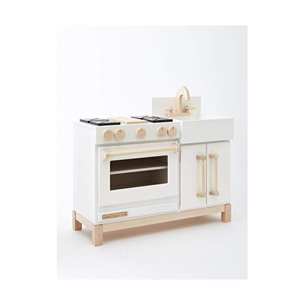 Milton And Goose Essential Play Kitchen Solid Wood Toy Set For