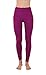 6 Pack Fleece Lined Tights - Thick Brushed Leggings - Multi Color Pack