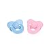 Kaydora Reborn Baby Pacifier Dolls Accessories 2 Pcs Tiny Pacifier Dummy Fit Boy and Girl Doll