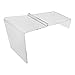 PROLINEMAX 4 Pc 8x3x4 Clear Acrylic Lucite Single Shoe Display Fixture Stand Retail Heels Slant Riser Holder