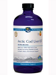 Nordic Naturals Arctic Cod Liver Oil Orange 16 Ounce