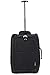 5 Cities Hand Luggage, Black, 55cm