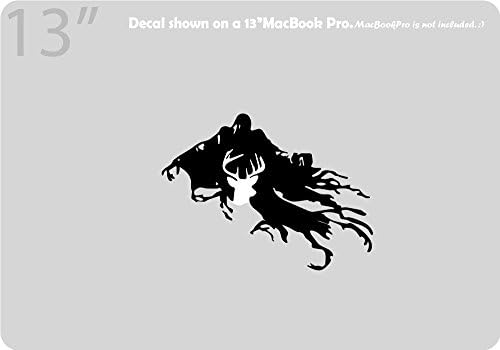 Harry Potter's Dementor Inspired Vinyl Die-Cut Decal Sticker for Car, Truck, Notebook, Laptop, Computer or Window (5.4"x4", Black)