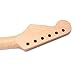 Guitar Neck for ST, 22 Fret Maple Fretboard Electric Guitar Neck for Strat Stratocaster Electric Guitar