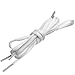 BIRCH's Oval Shoelaces 27 Colors Half Round 1/4