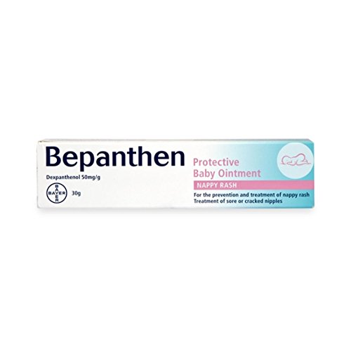 Bepanthen Protective Baby Ointment (30 G / 1 Oz) For the prevention & treatment of nappy rash Treatment of sore or cracked nipples Ship with Tracking Number Bepanthen Protective Baby Ointment (30 G / 1 Oz) For the prevention & treatment of nappy rash Treatment of sore or cracked nipples Ship with Tracking Number