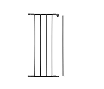 Baby Dan Flex Sektion/Verlängerung, Anthrazit, 33 cm: für Schutzgitter Flex M / L / XL / XXL sowie Laufställe Park-A-Kid und 