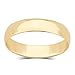 4 mm Plain Wedding Band in 10K Yellow Gold