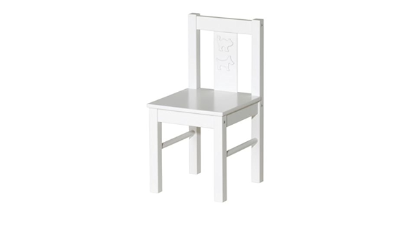 ikea white childrens chair