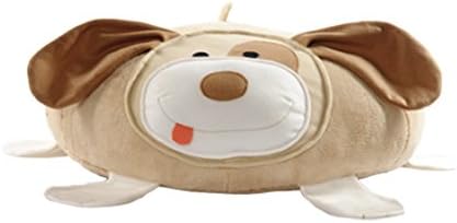 Bumpidoodle Dillon Dog Pillow Floor Cushion, Brown, 30"
