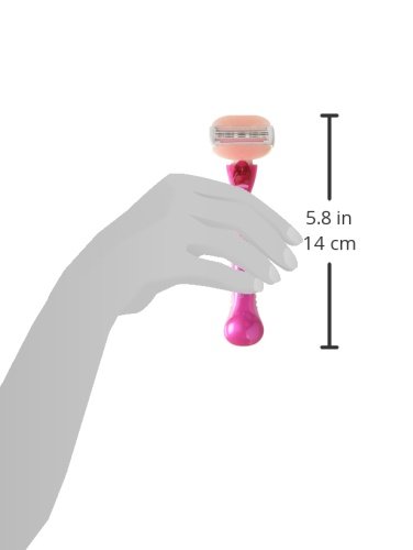 Gillette Venus Comfortglide Women's Razor with 2 Razor Blade Refills, White Tea, Womens Razors / Blades