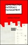 Construction Materials Management, Stukhart, George, 0824793609