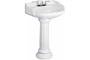 BARCLAY Victoria Pedestal Lavatory 4" Centerset