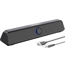 LENRUE Computer Speakers, Dual 5W PC