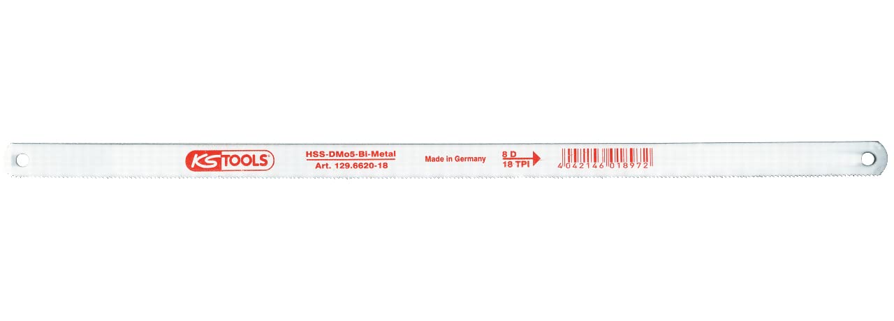KS Tools 129.6620/10 Hss BI-Metal Saw Blades 10 Teeth bmo5 – Package of 10 Blades