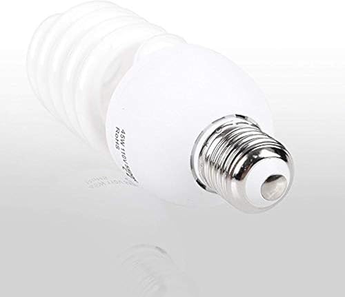 SLOW DOLPHIN Photo CFL Full Spectrum Light Bulb, 45W 5500K CFL