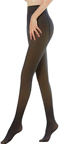 Sheer Tights, Stockings, Fleece Lined, Excellent Elasticity, Beautiful Legs, Thick, Heat-Generating, Sweat Absorbent, Pantyhose, Women’s, Cold Protection, Beautiful Butt, Winter, Autumn, Underwear, Solid Color, Skinny Pants, One Size Fits All