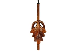 August Schwer Cuckoo Clock Pendulum Hand Carved