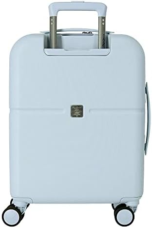 Accent Maleta de cabina Rígida, Azul, 4 Ruedas dobles