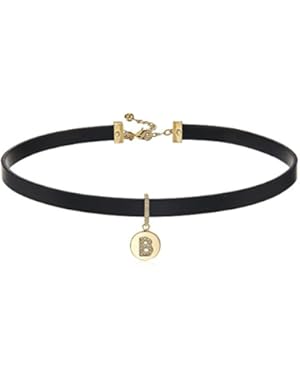 B Choker Necklace, 14