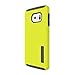 Samsung Galaxy S6 Edge Case, Incipio [Shock Absorbing] DualPro Case for Samsung Galaxy S6 Edge-Lime/Charcoal