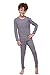 Ultra Dry Thermal Underwear For Kids Long Johns Fleece Lined Leggings And Shirt Boy And Girl Unisex Underwear Base Layer