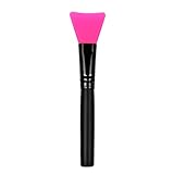 DaySeventh Wooden Handle Facial Face Mud Mask Mixing Brush Cosmetic Makeup Brush (Hot Pink)