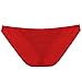 Avidlove Men Brief Breathable Ice Silk Triangle Underpants Solid Boxers Bikinis Red, XL
