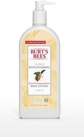 BURTS BEES BODY LOT COCOA BUTR 12OZ